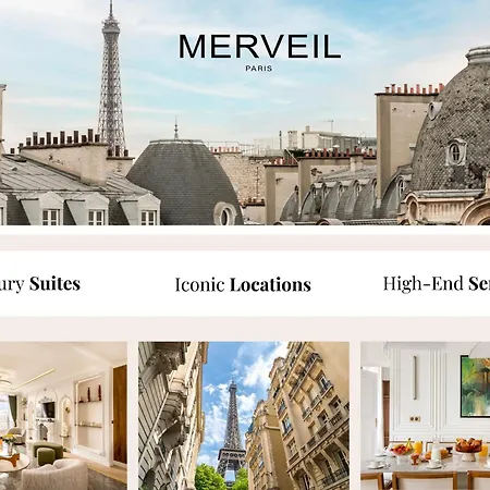 公寓 Merveil Family - Tilsitt - Eiffel Tower View 巴黎